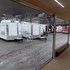 Black/Orange 8.5x36' Goosneck Enclosed Trailer -Cheap Trailers Store sam 0605 2 2