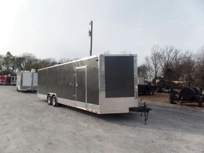 Enclosed 8.5x28 Med. Charcoal Equipment Trailer 12 Enclosed 8.5x28 Med. Charcoal Equipment Trailer - Image 10