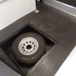 Custom Enclosed Trailer 8.5 X 24 White -Cheap Trailers Store sam 2685 2