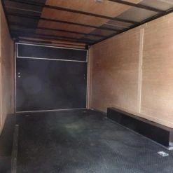 Enclosed Trailer 8.5' X 20' Charcoal Grey -Cheap Trailers Store sam 2748 1 1