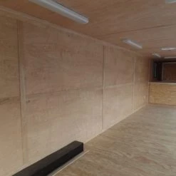 8.5 X 48 Charcoal Grey Enclosed Trailer -Cheap Trailers Store sam 2843 1