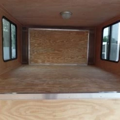 8.5 X 48 Charcoal Grey Enclosed Trailer -Cheap Trailers Store sam 2847 1