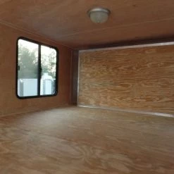 8.5 X 48 Charcoal Grey Enclosed Trailer -Cheap Trailers Store sam 2849 1