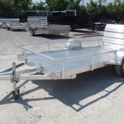 5'x12' All Aluminum Utility Trailer Straight 3500 lb Axle -Cheap Trailers Store sam 3242 1