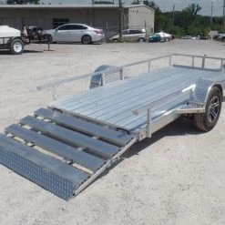 5'x12' All Aluminum Utility Trailer Straight 3500 lb Axle -Cheap Trailers Store sam 3250 1
