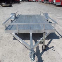 6.4'x12' All Aluminum Straight Utility Trailer 3500 lb Axle -Cheap Trailers Store sam 3455 1