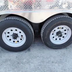 Custom Enclosed Trailer 8.5 X 24 White -Cheap Trailers Store sam 3584 2