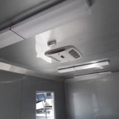 Custom Enclosed Trailer 8.5 X 24 White -Cheap Trailers Store sam 3591 2