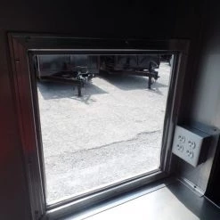 Custom Enclosed Trailer 8.5 X 24 White -Cheap Trailers Store sam 3596 2