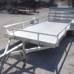6' X 14' All aluminum Utility Trailer with 3500lb axle -Cheap Trailers Store sam 3759 1