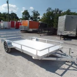 6' X 14' All aluminum Utility Trailer with 3500lb axle -Cheap Trailers Store sam 3764 1