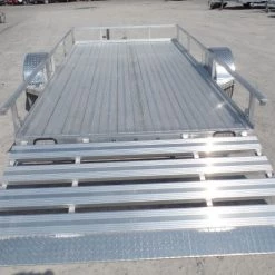 6' X 14' All aluminum Utility Trailer with 3500lb axle -Cheap Trailers Store sam 3769 1