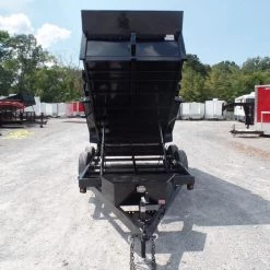 Heavy Duty Dump Trailer 6 x 12 with 5,200 lb Axles and 2ft Sides -Cheap Trailers Store sam 3860 1
