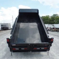 Heavy Duty Dump Trailer 6 x 12 with 5,200 lb Axles and 2ft Sides -Cheap Trailers Store sam 3865 1