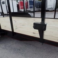 Utility Trailer 6.4' X 14' With 4ft Rails and 3500lb Axles -Cheap Trailers Store sam 4701 2