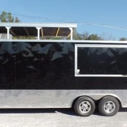 Custom Enclosed Trailer 8.5' X 24' Event Vending -Cheap Trailers Store sam 4783 2