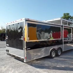 Custom Enclosed Trailer 8.5' X 24' Event Vending -Cheap Trailers Store sam 4786 2