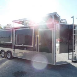 Custom Enclosed Trailer 8.5' X 24' Event Vending -Cheap Trailers Store sam 4788 2