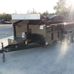 Dump Trailer 7' X 14' Hydraulic 2ft Sides 7,000lb Axles