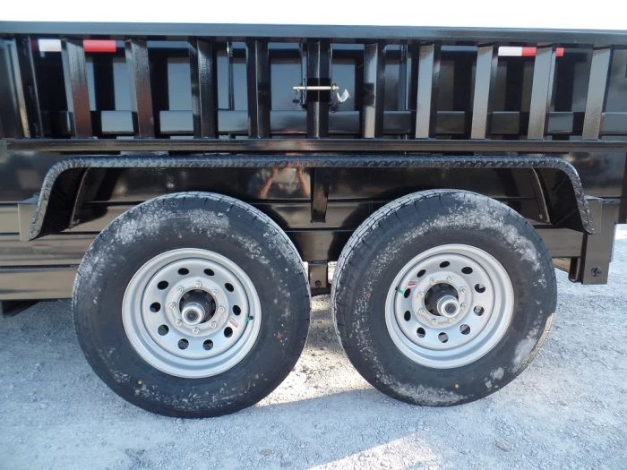 Dump Trailer 7' X 14' Hydraulic 2ft Sides 7,000lb Axles 4 Dump Trailer 7' X 14' Hydraulic 2ft Sides 7,000lb Axles - Image 2