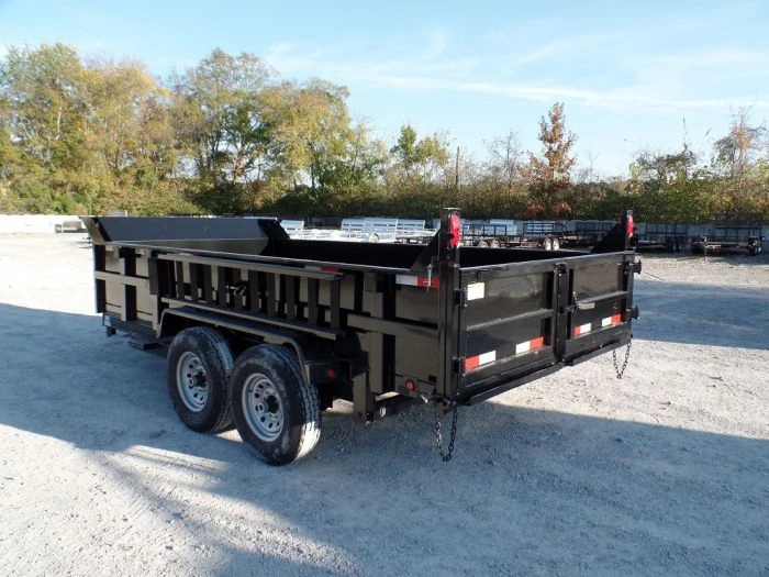Dump Trailer 7' X 14' Hydraulic 2ft Sides 7,000lb Axles 13 Dump Trailer 7' X 14' Hydraulic 2ft Sides 7,000lb Axles - Image 11