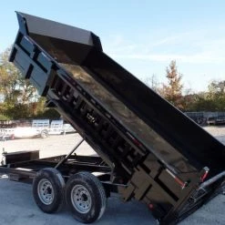 Dump Trailer 7' X 14' Hydraulic 2ft Sides 7,000lb Axles 23 Dump Trailer 7' X 14' Hydraulic 2ft Sides 7,000lb Axles -Cheap Trailers Store sam 4838 3 1