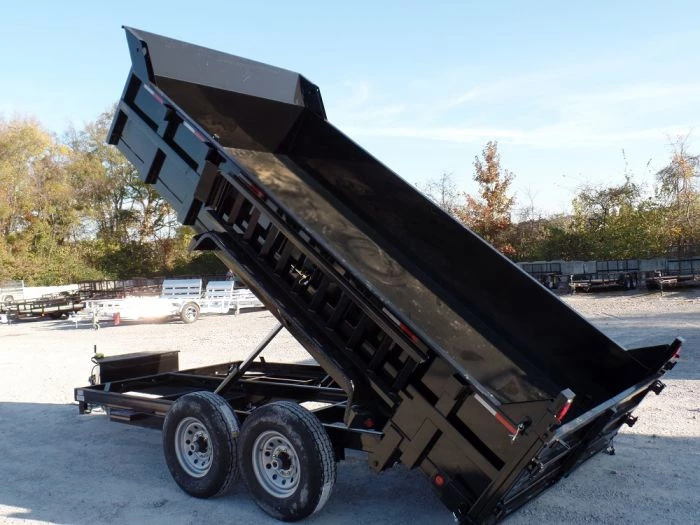 Dump Trailer 7' X 14' Hydraulic 2ft Sides 7,000lb Axles 10 Dump Trailer 7' X 14' Hydraulic 2ft Sides 7,000lb Axles - Image 8