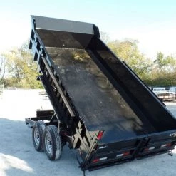 Dump Trailer 7' X 14' Hydraulic 2ft Sides 7,000lb Axles 22 Dump Trailer 7' X 14' Hydraulic 2ft Sides 7,000lb Axles -Cheap Trailers Store sam 4839 3 2