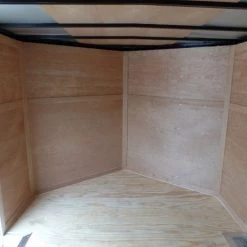 Enclosed Trailer 8.5' X 24' Indigo Blue Equipment Hauler -Cheap Trailers Store sam 4911 1 1