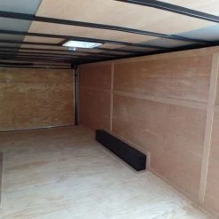 Enclosed Trailer 8.5' X 24' Indigo Blue Equipment Hauler -Cheap Trailers Store sam 4914 1 1