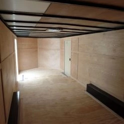 Enclosed Trailer 8.5' X 24' Indigo Blue Equipment Hauler -Cheap Trailers Store sam 4917 1 1