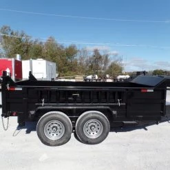 Heavy Duty Hydraulic Dump Trailer 7 X 12 With 2 ft. Sides 27 Heavy Duty Hydraulic Dump Trailer 7 X 12 With 2 ft. Sides -Cheap Trailers Store sam 5120 1