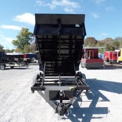 Heavy Duty Hydraulic Dump Trailer 7 X 12 With 2 ft. Sides 37 Heavy Duty Hydraulic Dump Trailer 7 X 12 With 2 ft. Sides -Cheap Trailers Store sam 5122 1