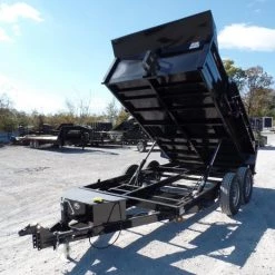 Heavy Duty Hydraulic Dump Trailer 7 X 12 With 2 ft. Sides 31 Heavy Duty Hydraulic Dump Trailer 7 X 12 With 2 ft. Sides -Cheap Trailers Store sam 5123 1