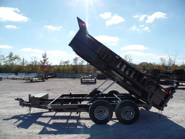 Heavy Duty Hydraulic Dump Trailer 7 X 12 With 2 ft. Sides 5 Heavy Duty Hydraulic Dump Trailer 7 X 12 With 2 ft. Sides - Image 3