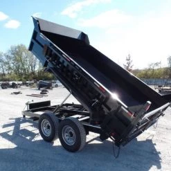 Heavy Duty Hydraulic Dump Trailer 7 X 12 With 2 ft. Sides 30 Heavy Duty Hydraulic Dump Trailer 7 X 12 With 2 ft. Sides -Cheap Trailers Store sam 5126 1