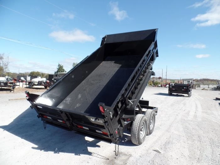 Heavy Duty Hydraulic Dump Trailer 7 X 12 With 2 ft. Sides 6 Heavy Duty Hydraulic Dump Trailer 7 X 12 With 2 ft. Sides - Image 4