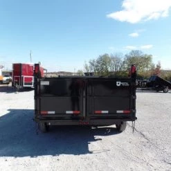 Hydraulic Dump Trailer 7x14 Landscape Equipment 3 FT Sides -Cheap Trailers Store sam 5138 1