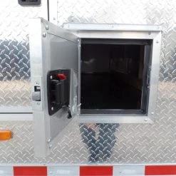 Enclosed Trailer 8.5' X 36' Indigo Blue Gooseneck Motorcycle Hauler -Cheap Trailers Store sam 5700 1