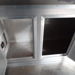 Enclosed Trailer 8.5' X 36' Indigo Blue Gooseneck Motorcycle Hauler -Cheap Trailers Store sam 5713 1