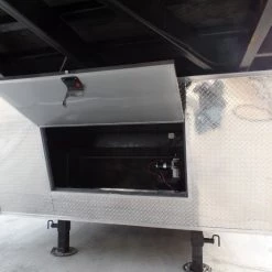 Enclosed Trailer 8.5' X 36' Silver Frost Equipment Motorcycle Hauler -Cheap Trailers Store sam 5715 1