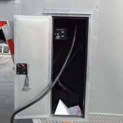 Enclosed Trailer 8.5' X 36' Silver Frost Equipment Motorcycle Hauler -Cheap Trailers Store sam 5717 1