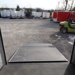 Enclosed Trailer 8.5' X 36' Silver Frost Equipment Motorcycle Hauler -Cheap Trailers Store sam 5726 1