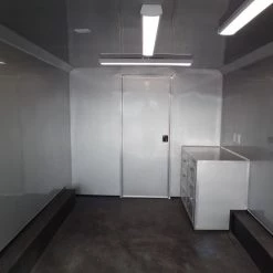 Enclosed Trailer 8.5' X 36' Silver Frost Equipment Motorcycle Hauler -Cheap Trailers Store sam 5730 1