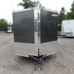 Enclosed Trailer 7'x12' Single Axle 3500 lbs V-Nose -Cheap Trailers Store sam 8248 1