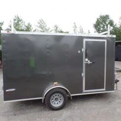 Enclosed Trailer 7'x12' Single Axle 3500 lbs V-Nose