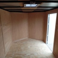 Enclosed Trailer 7'x12' Single Axle 3500 lbs V-Nose -Cheap Trailers Store sam 8257 1