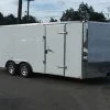 Enclosed Trailer 8.5'x18' White - Motorcycle Car Equipment Hauler -Cheap Trailers Store t2ec16zhjgke9no8ily2bq8hs 71tg 60 57 1