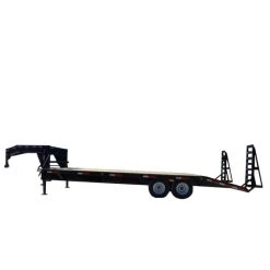 Equipment Trailer 8.5' x 25' - Gooseneck Flatbed Car Hauler