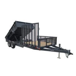 Dump Utility Hybrid Trailer 7'x20' 2 ft Sides Equipment